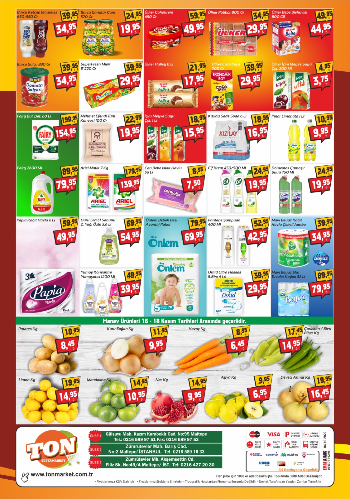 16 Kasım - 27 Kasım 2022