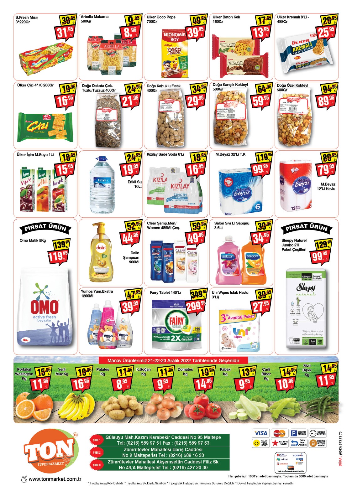 21 Aralık - 31 Aralık 2022