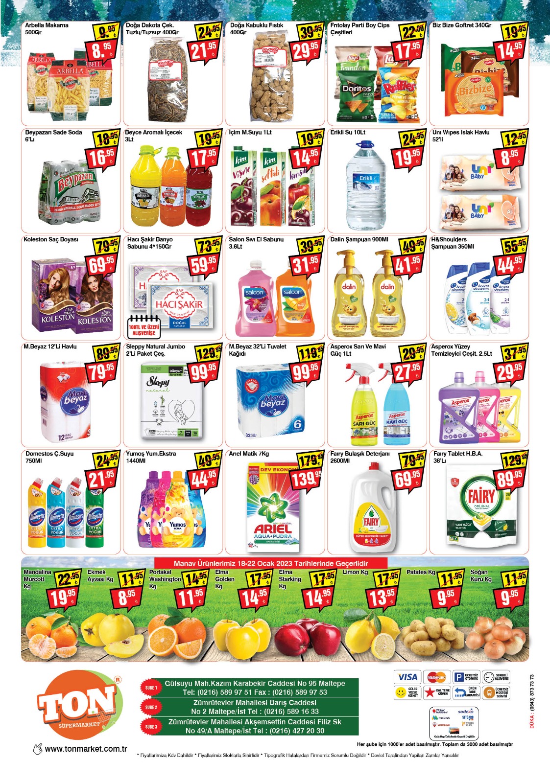 18 Ocak - 29 Ocak 2023